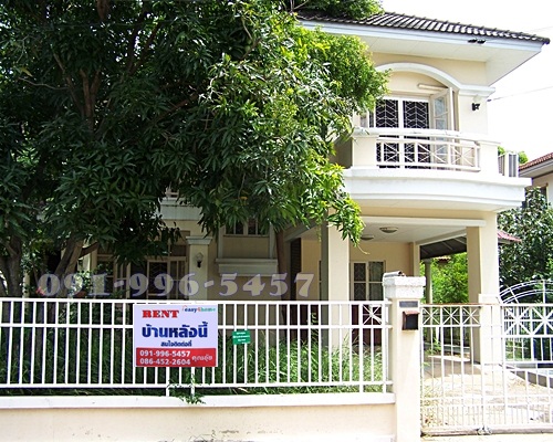 ให้เช่าบ้านเดี่ยว หมู่บ้านชัยพฤกษ์ ทวีวัฒนา พุทธมณฑลสาย 4
