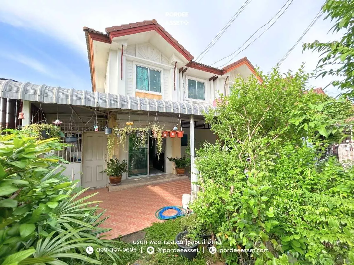ขาย!! พฤกษาวิลล์ 8/2 สรงประภา (หลังริม 32 ตร.ว.) ใกล้รถไฟฟ้าสายสีแดง สถานีดอนเมือง โรบินสันศรีสมาน สรงประภา ดอนเมือง กรุงเทพฯ (รูปที่ 20)