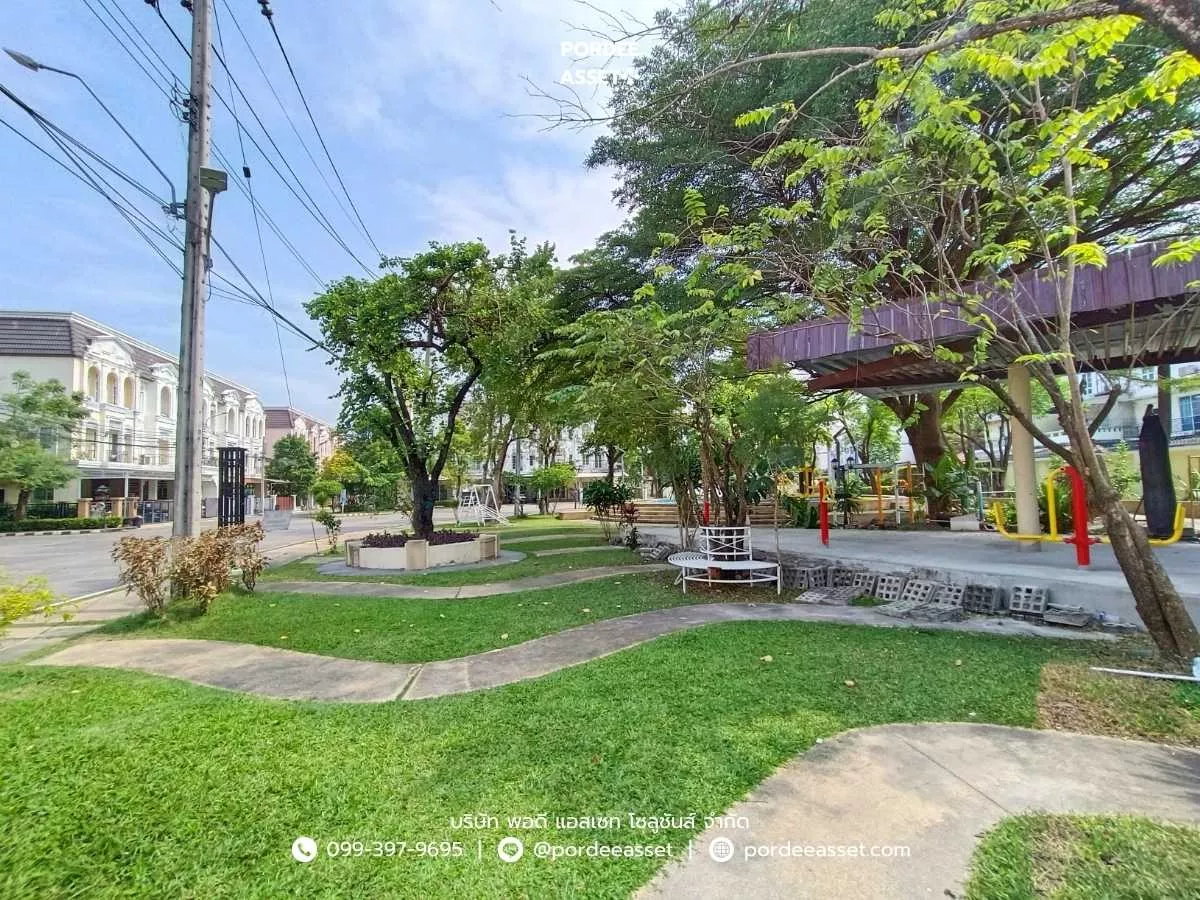 ทาวน์โฮมหรู (หลังริม ไซส์ใหญ่) หมู่บ้านเออร์เบิน สาทร (ขนาด 39 ตร.ว.) ติดถ.ราชพฤกษ์ บางจาก บางแวก ภาษีเจริญ ใกล้สาทรเพียง 8 กม. : URBAN SATHORN (รูปที่ 22)