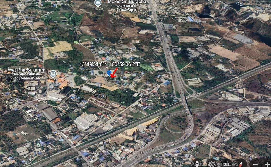 ที่ดินผังสีชมพู หนองข้างของ ชลบุรี (รูปที่ 3)