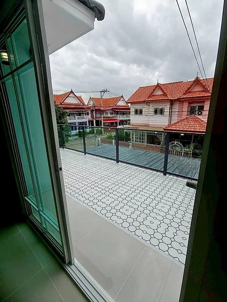 บ้านสวย ทำเลดี ติดถนนบางกรวย–ไทรน้อย #หมู่บ้านกานต์มณี (โซนเฟสใหม่) ตรงข้ามแมคโคร บางบัวทอง ทาวน์เฮ้าส์ 4 ห้องนอน รีโนเวทใหม่ (รูปที่ 13)