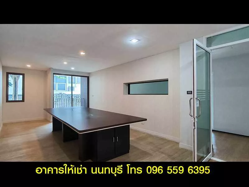 ให้เช่า อาคารสำนักงาน ออฟฟิศ 350 ตร.ม. สนามบินน้ำ นนทบุรี ใกล้กองสลาก (รูปที่ 7)