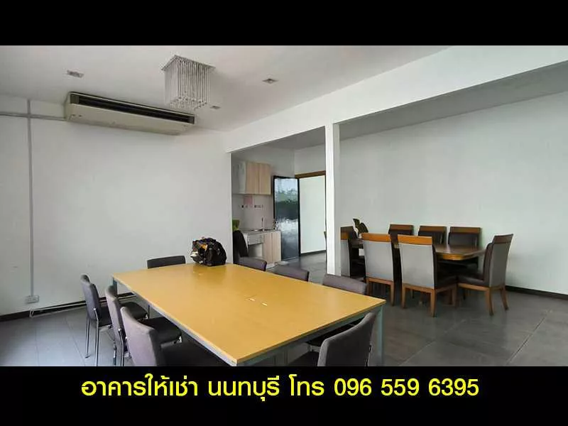 ให้เช่า อาคารสำนักงาน ออฟฟิศ 350 ตร.ม. สนามบินน้ำ นนทบุรี ใกล้กองสลาก (รูปที่ 6)