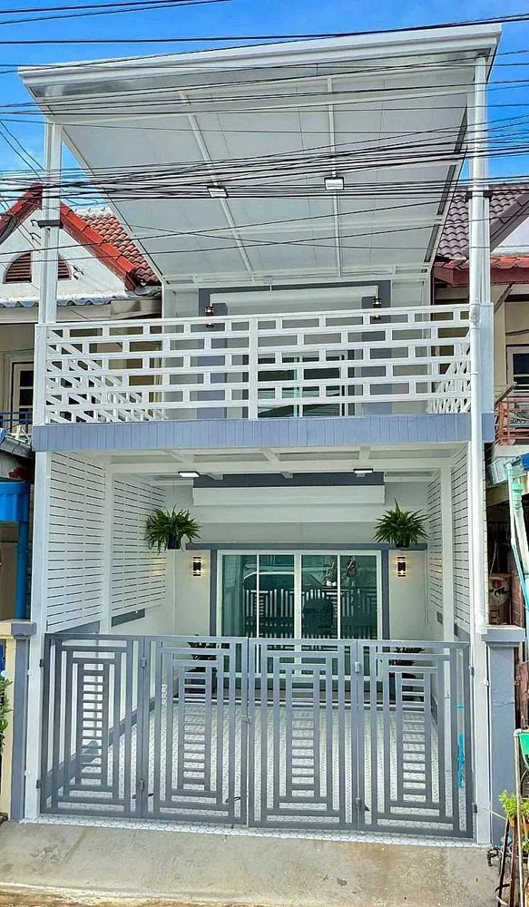 บ้านสวย ทำเลดี #หมู่บ้านจิตรณรงค์ การ์เด้นท์เฮ้าส์ บางกร่าง เมืองนนทบุรี เข้าซอยเพียง 100 เมตร (รูปที่ 2)