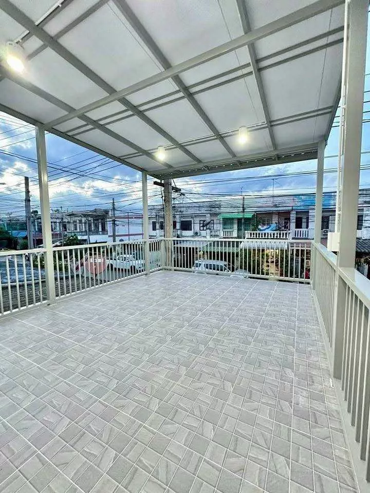 บ้านสวย ถนนเมน ค้าขายได้ #หมู่บ้านร่มเงาไม้ บางบัวทอง ถนนวัดลาดปลาดุก ใกล้เซ็นทรัล เวสเกต (รูปที่ 12)