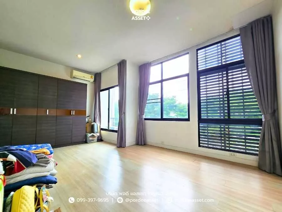 ขาย!! ทาวน์โฮม 3 ชั้น ซิกเนเจอร์ กัลปพฤกษ์ (หลังมุม หน้าสวน ขนาด 32 ตร.ว.) ติดถนนกัลปพฤกษ์ และกาญจนาภิเษก บางแค : Six Nature Kalapapruek (รูปที่ 12)