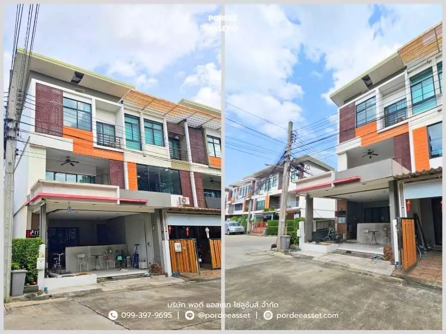 ขาย!! ทาวน์โฮม 3 ชั้น ซิกเนเจอร์ กัลปพฤกษ์ (หลังมุม หน้าสวน ขนาด 32 ตร.ว.) ติดถนนกัลปพฤกษ์ และกาญจนาภิเษก บางแค : Six Nature Kalapapruek (รูปที่ 21)