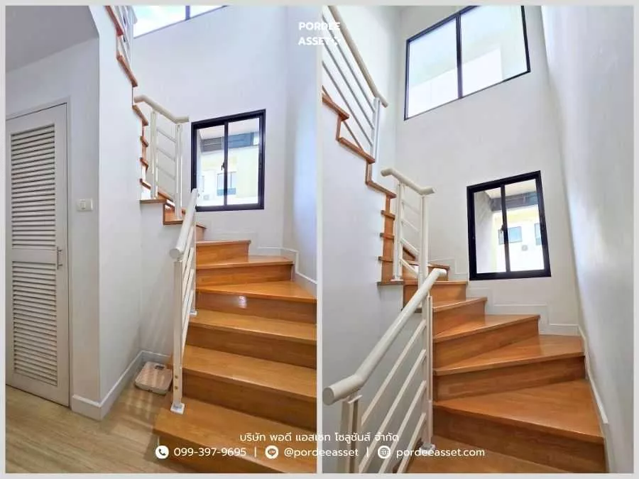 ขาย!! ทาวน์โฮม 3 ชั้น ซิกเนเจอร์ กัลปพฤกษ์ (หลังมุม หน้าสวน ขนาด 32 ตร.ว.) ติดถนนกัลปพฤกษ์ และกาญจนาภิเษก บางแค : Six Nature Kalapapruek (รูปที่ 10)