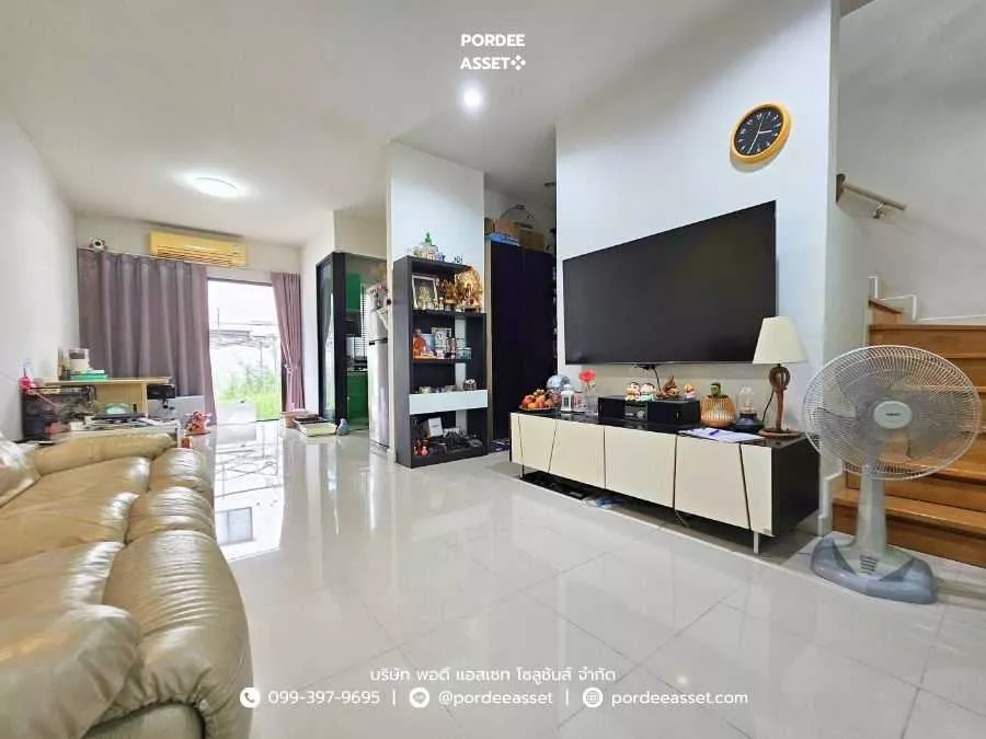 ขาย!! ทาวน์โฮม 3 ชั้น ซิกเนเจอร์ กัลปพฤกษ์ (หลังมุม หน้าสวน ขนาด 32 ตร.ว.) ติดถนนกัลปพฤกษ์ และกาญจนาภิเษก บางแค : Six Nature Kalapapruek (รูปที่ 4)