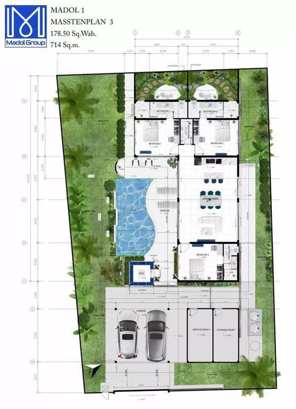 Start 17 M. Madol 1 Project Luxury Pool Villas Ko Samui Surat Thani, House For Sale Tel. 063-282-5635 (รูปที่ 15)