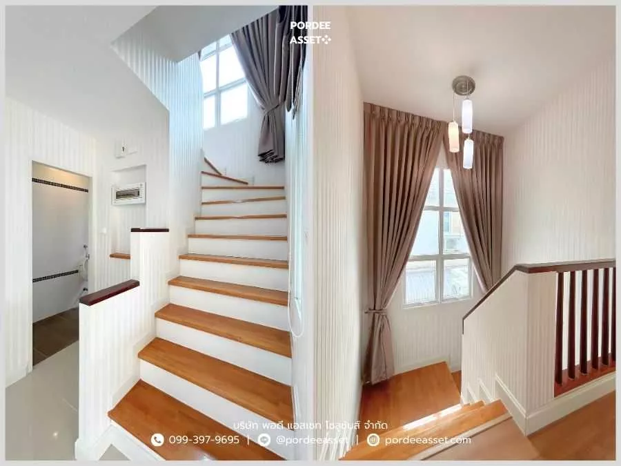 บ้านเดี่ยว ชวนชื่น กรีนบาวด์ กรุงเทพ-ปทุมธานี เมืองปทุมธานี (ขนาด 63 ตร.ว.) ตั้งอยู่ภายในโครงการ Flora Ville Golf & Country Club (รูปที่ 8)