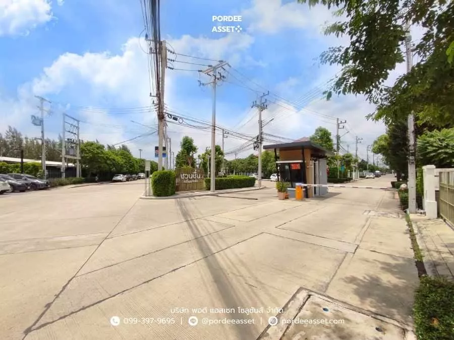 บ้านเดี่ยว ชวนชื่น กรีนบาวด์ กรุงเทพ-ปทุมธานี เมืองปทุมธานี (ขนาด 63 ตร.ว.) ตั้งอยู่ภายในโครงการ Flora Ville Golf & Country Club (รูปที่ 21)