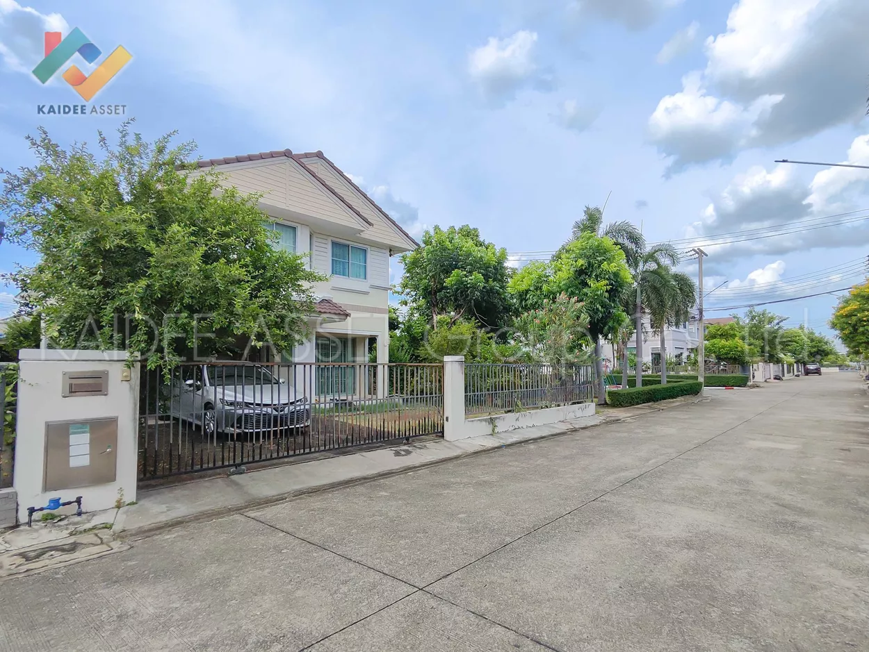 บ้านเดี่ยว พฤกษ์ลดา 2 รังสิต-คลอง 4 หลังมุม ติดสวน ขายถูก (รูปที่ 3)