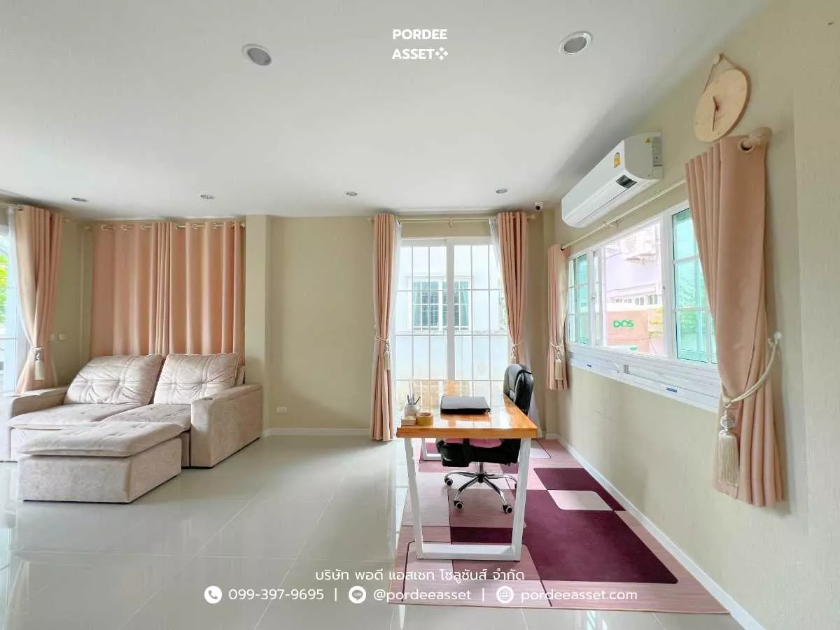 ขาย!!! บ้านแฝดสไตล์บ้านเดี่ยว ชวนชื่น พาร์ค ปิ่นเกล้า-กาญจนา (ขนาด 36 ตร.ว.) ซ.วัดพระเงิน บางกรวย นนทบุรี : Chuan Chuen Park Pinklao-Kanchana (รูปที่ 4)