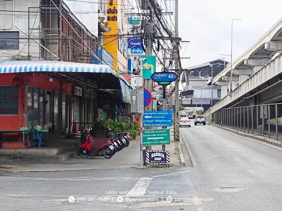 ขาย/ให้เช่า บ้านดี่ยว 50 ตร.ว. ซอยรามอินทรา46 แยก4-1 พร้อมเฟอร์นิเจอร์ แอร์ พร้อมอยู่ ใกล้รถไฟฟ้าสายสีชมพูรามอินทรา กม.6 (รูปที่ 24)