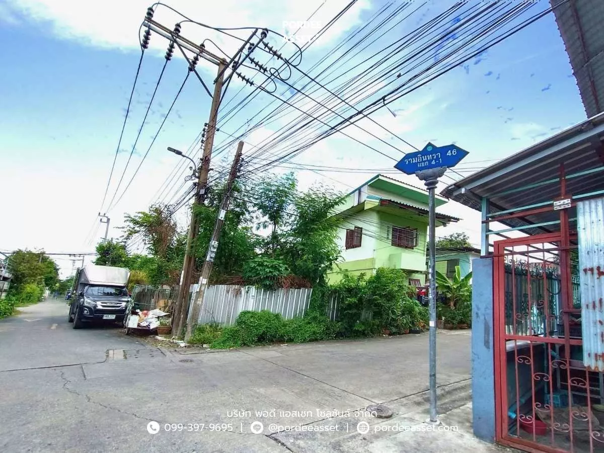 ขาย/ให้เช่า บ้านดี่ยว 50 ตร.ว. ซอยรามอินทรา46 แยก4-1 พร้อมเฟอร์นิเจอร์ แอร์ พร้อมอยู่ ใกล้รถไฟฟ้าสายสีชมพูรามอินทรา กม.6 (รูปที่ 23)