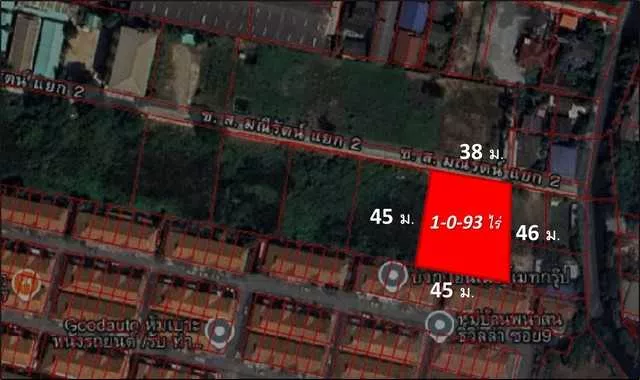 ที่ดิน ที่ดินเปล่า 1 ไร่ ใกล้สนามบินสุวรรณภุมิ เมก้าบางนา 400 sq.wa 10000000 thb มือสอง (รูปที่ 6)