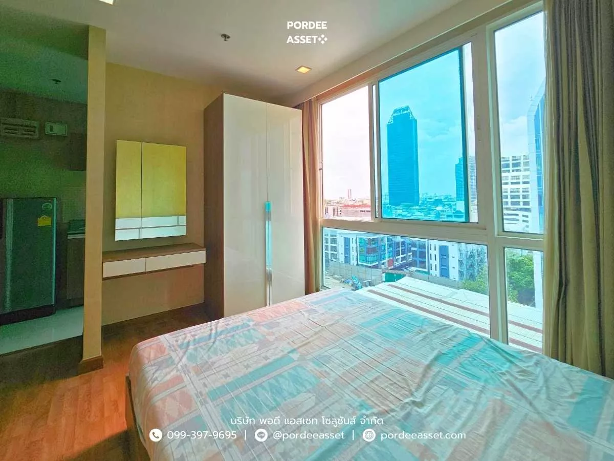 ขาย!! คอนโด วิช แอท สามย่าน ( 31 ตร.ม. ชั้น11 วิวเมือง ไม่มีตึกบัง) ถ.สี่พระยา บางรัก : Wish @ Samyan (รูปที่ 5)
