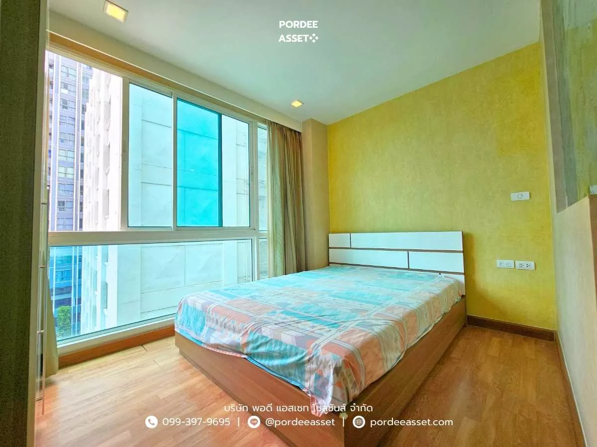 ขาย!! คอนโด วิช แอท สามย่าน ( 31 ตร.ม. ชั้น11 วิวเมือง ไม่มีตึกบัง) ถ.สี่พระยา บางรัก : Wish @ Samyan (รูปที่ 4)