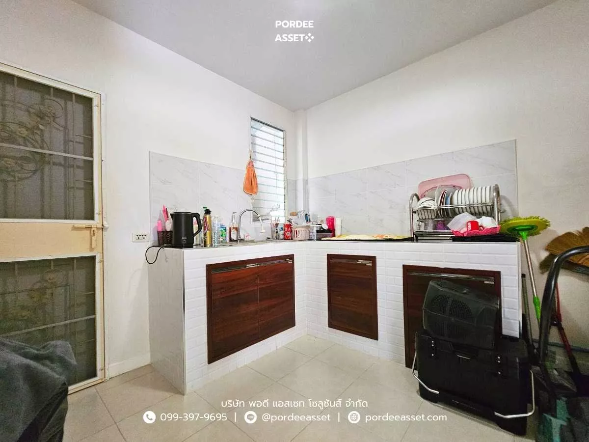 ขาย!! ทาวน์โฮม 2 ชั้น บ้านอาภากร2 ศาลายา พุทธมณฑล (หลังริม ขนาด 37 ตร.ว.) : หมู่บ้านสวัสดิการทหารเรือ (รูปที่ 16)
