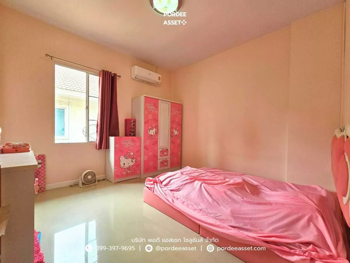 ขาย!! ทาวน์โฮม 2 ชั้น บ้านอาภากร2 ศาลายา พุทธมณฑล (หลังริม ขนาด 37 ตร.ว.) : หมู่บ้านสวัสดิการทหารเรือ (รูปที่ 9)
