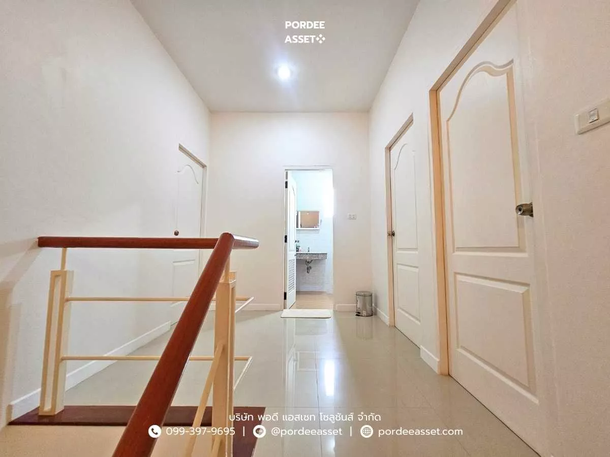 ขาย!! ทาวน์โฮม 2 ชั้น บ้านอาภากร2 ศาลายา พุทธมณฑล (หลังริม ขนาด 37 ตร.ว.) : หมู่บ้านสวัสดิการทหารเรือ (รูปที่ 12)