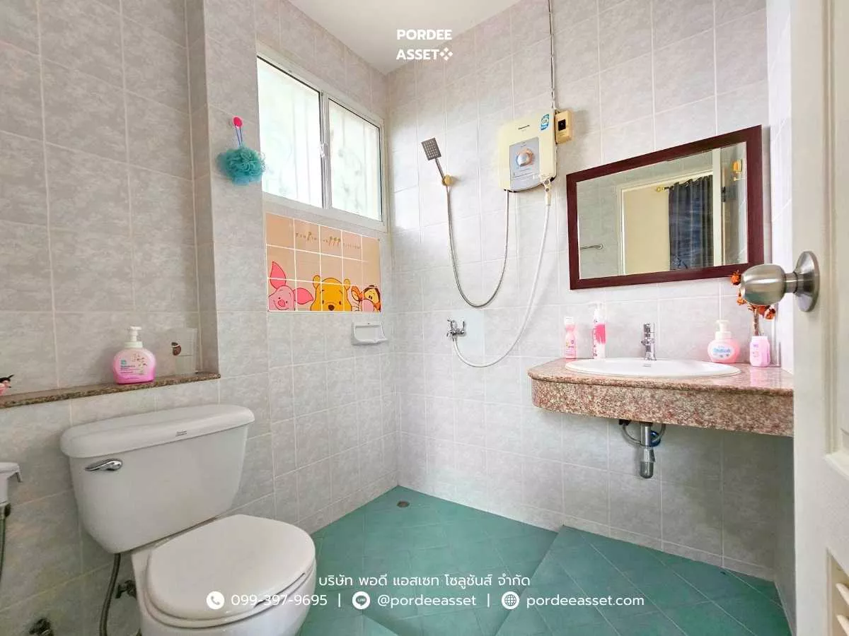 ขาย!! ทาวน์โฮม 2 ชั้น บ้านอาภากร2 ศาลายา พุทธมณฑล (หลังริม ขนาด 37 ตร.ว.) : หมู่บ้านสวัสดิการทหารเรือ (รูปที่ 8)