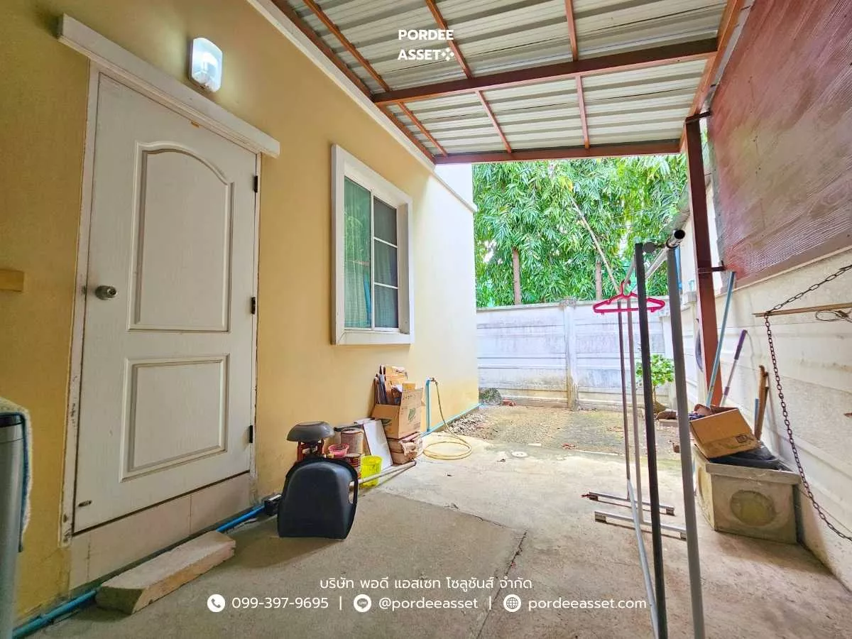 ขาย!! ทาวน์โฮม 2 ชั้น บ้านอาภากร2 ศาลายา พุทธมณฑล (หลังริม ขนาด 37 ตร.ว.) : หมู่บ้านสวัสดิการทหารเรือ (รูปที่ 17)