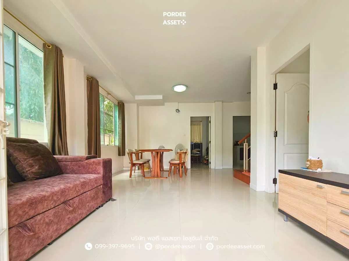 ขาย!! ทาวน์โฮม 2 ชั้น บ้านอาภากร2 ศาลายา พุทธมณฑล (หลังริม ขนาด 37 ตร.ว.) : หมู่บ้านสวัสดิการทหารเรือ (รูปที่ 3)