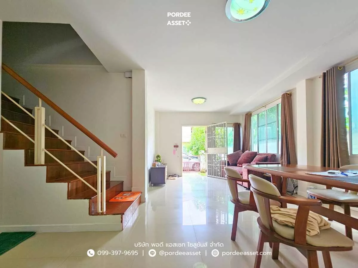 ขาย!! ทาวน์โฮม 2 ชั้น บ้านอาภากร2 ศาลายา พุทธมณฑล (หลังริม ขนาด 37 ตร.ว.) : หมู่บ้านสวัสดิการทหารเรือ (รูปที่ 5)