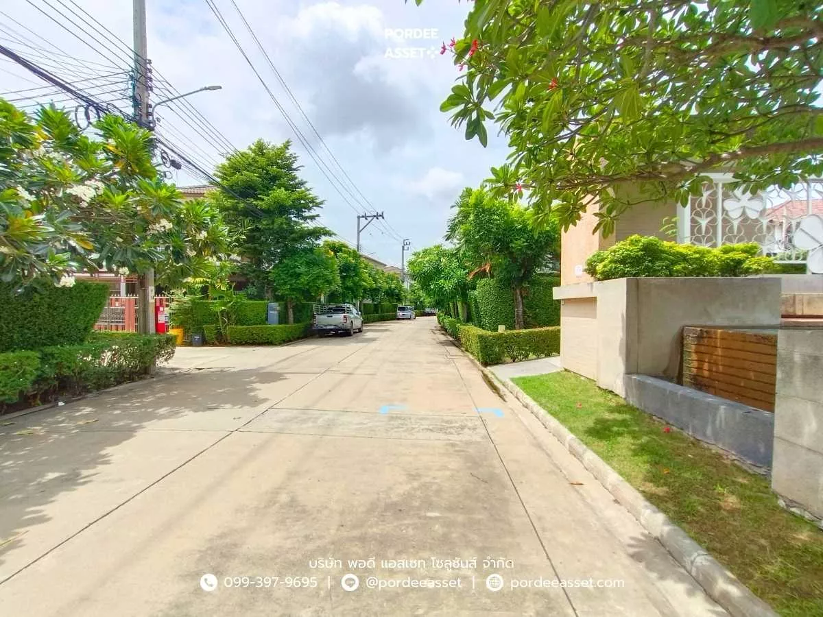 ทาวน์โฮม ไพร์มเพลส เดอะกรีนเนอรี่-บางใหญ่ (ขนาด 23 ตร.ว. 2ที่จอด) อยู่ต้นซอยคลองถนน ใกล้เซ็นทรัลเวสต์เกต และรถไฟฟ้า MRT สถานีเลียบคลองบางไผ่ (รูปที่ 21)