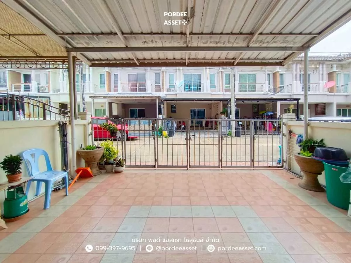ทาวน์โฮม ไพร์มเพลส เดอะกรีนเนอรี่-บางใหญ่ (ขนาด 23 ตร.ว. 2ที่จอด) อยู่ต้นซอยคลองถนน ใกล้เซ็นทรัลเวสต์เกต และรถไฟฟ้า MRT สถานีเลียบคลองบางไผ่ (รูปที่ 19)