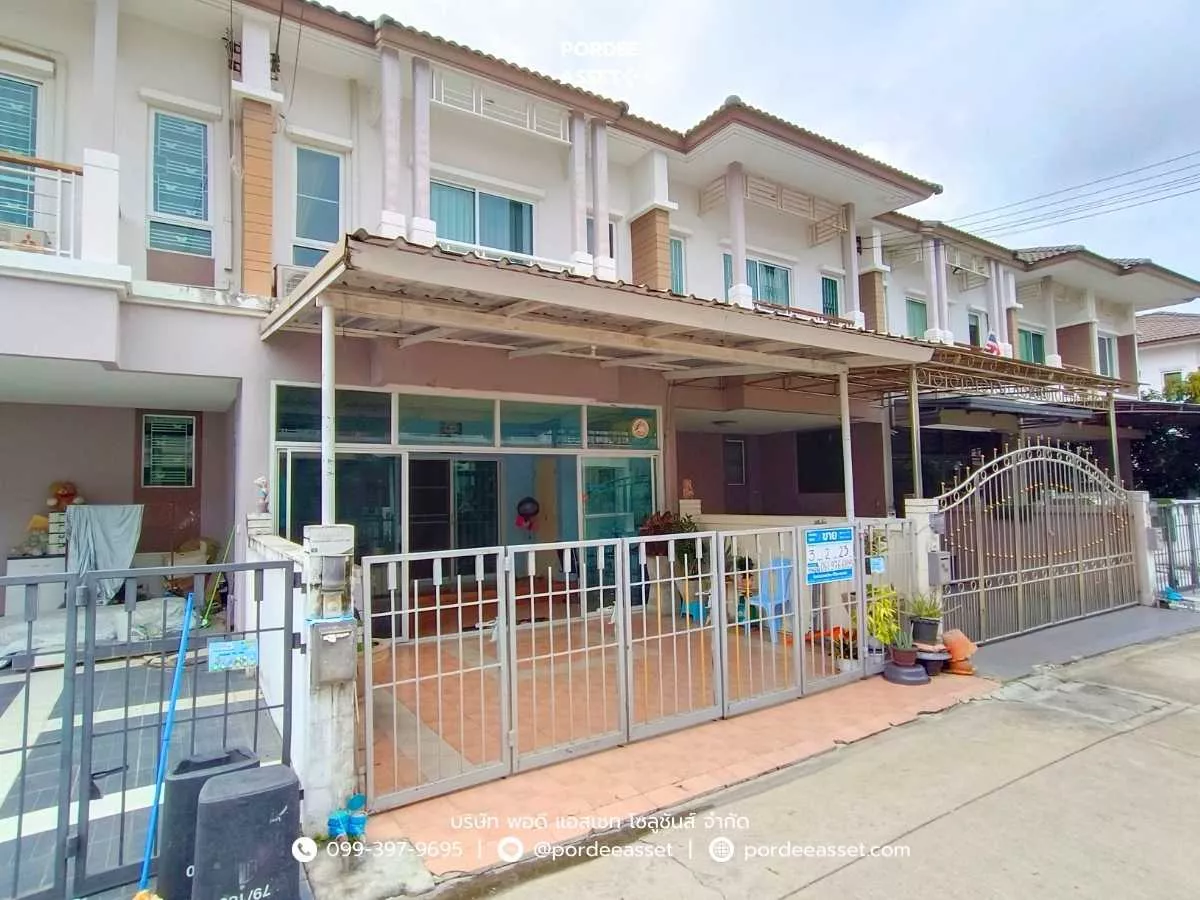 ทาวน์โฮม ไพร์มเพลส เดอะกรีนเนอรี่-บางใหญ่ (ขนาด 23 ตร.ว. 2ที่จอด) อยู่ต้นซอยคลองถนน ใกล้เซ็นทรัลเวสต์เกต และรถไฟฟ้า MRT สถานีเลียบคลองบางไผ่ (รูปที่ 20)