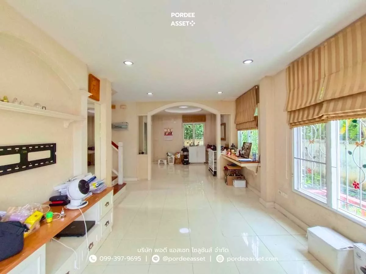 บ้านเดี่ยว เพอร์เฟคพาร์ค รัตนาธิเบศร์-ราชพฤกษ์ (ขนาด 50 ตร.ว.) ไทรม้า บางรักน้อย เมืองนนทบุรี รถไฟฟ้าสายสีม่วงสถานีไทรม้า (รูปที่ 3)