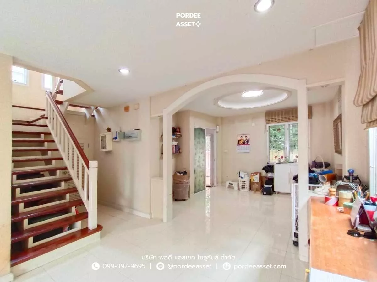 บ้านเดี่ยว เพอร์เฟคพาร์ค รัตนาธิเบศร์-ราชพฤกษ์ (ขนาด 50 ตร.ว.) ไทรม้า บางรักน้อย เมืองนนทบุรี รถไฟฟ้าสายสีม่วงสถานีไทรม้า (รูปที่ 4)