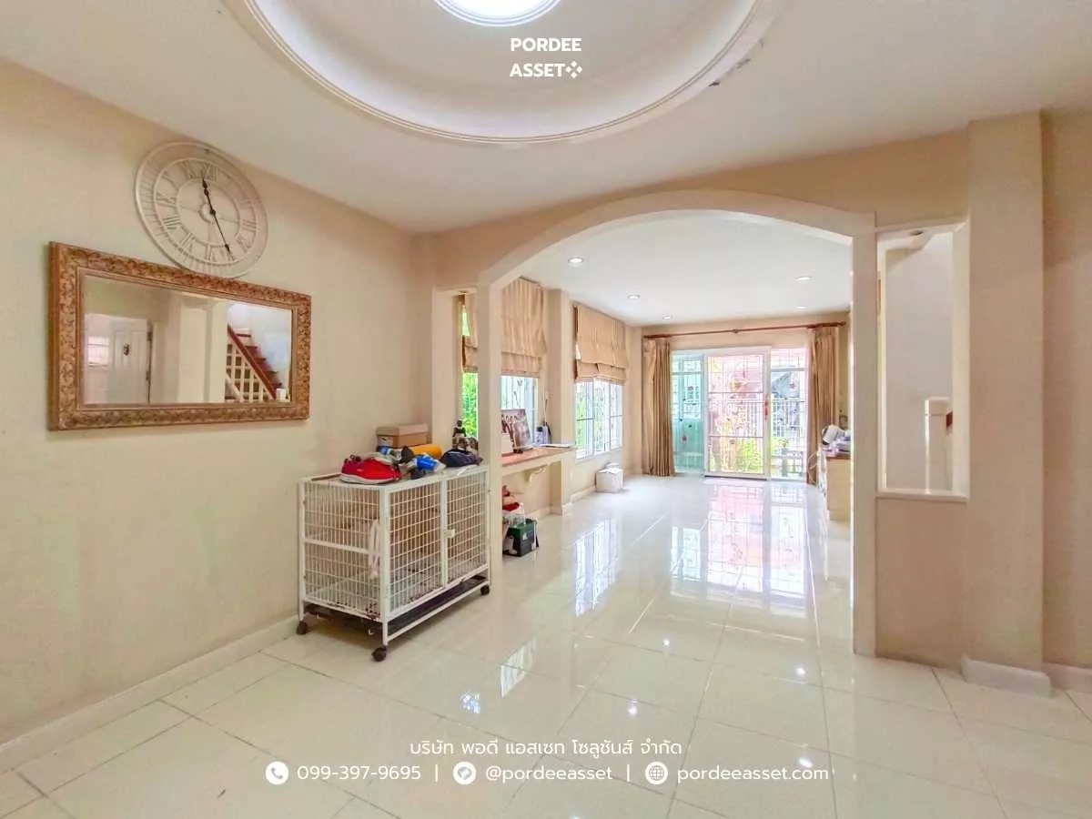 บ้านเดี่ยว เพอร์เฟคพาร์ค รัตนาธิเบศร์-ราชพฤกษ์ (ขนาด 50 ตร.ว.) ไทรม้า บางรักน้อย เมืองนนทบุรี รถไฟฟ้าสายสีม่วงสถานีไทรม้า (รูปที่ 5)