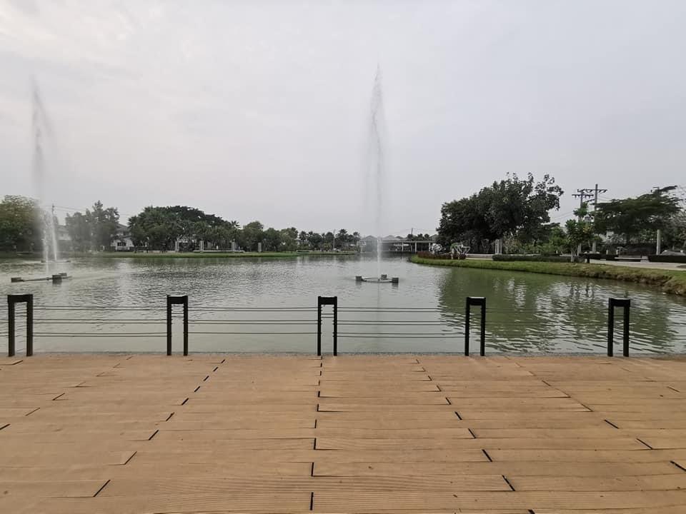 ขายบ้านสวย 2 ชั้น สภาพใหม่ พร้อมอยู่ต่อเติมแล้ว บรรยากาศทะเลสาบ หมู่บ้านเพอร์เฟค พาร์ค พระราม 5 - บางใหญ่ (รูปที่ 14)