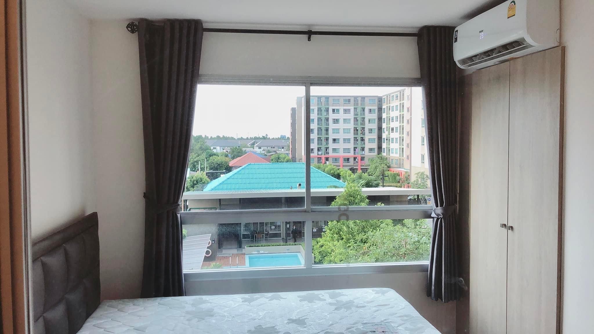 ให้เช่า คอนโดลุมพินีวิลล์ ราชพกฤษ์-บางแวก ห้องใหม่ วิวสระว่ายน้ำ