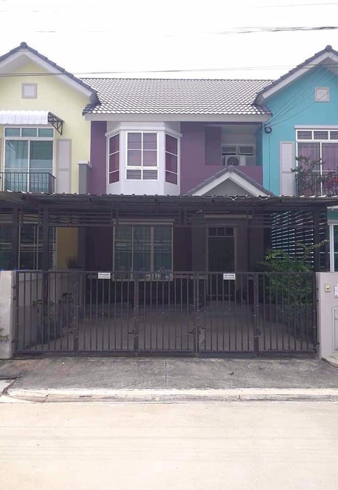 ขายบ้านทาวเฮ้าว์ หมู่บ้านเดอะโฟริเอช ลำลูกกาคลอง4
