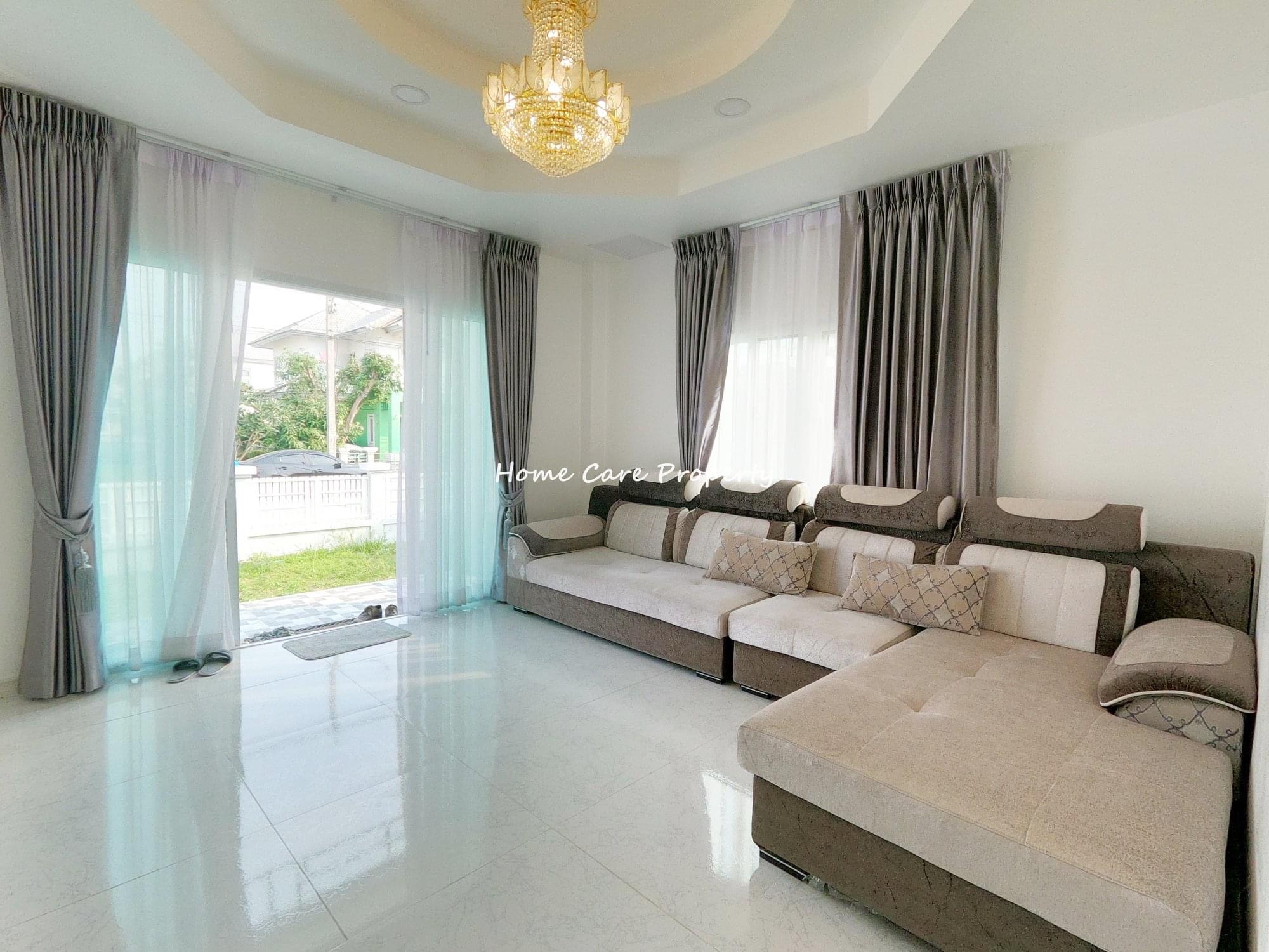 บ้านเดี่ยว 2 ชั้น หมู่บ้าน นนทิชาการ์เด้น ลำลูกกา คลอง8 (รูปที่ 2)