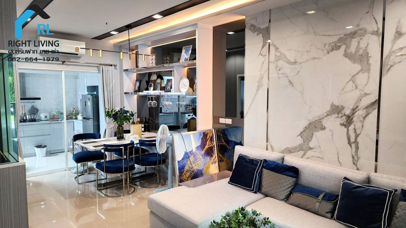 ขายทาวน์โฮม ฟลอรา ติวานนท์ หน้าบ้านไม่ชนใคร ใกล้ Clubhouse แต่งห้องสวยมาก พร้อมอยู่ **LINE ID: Land64