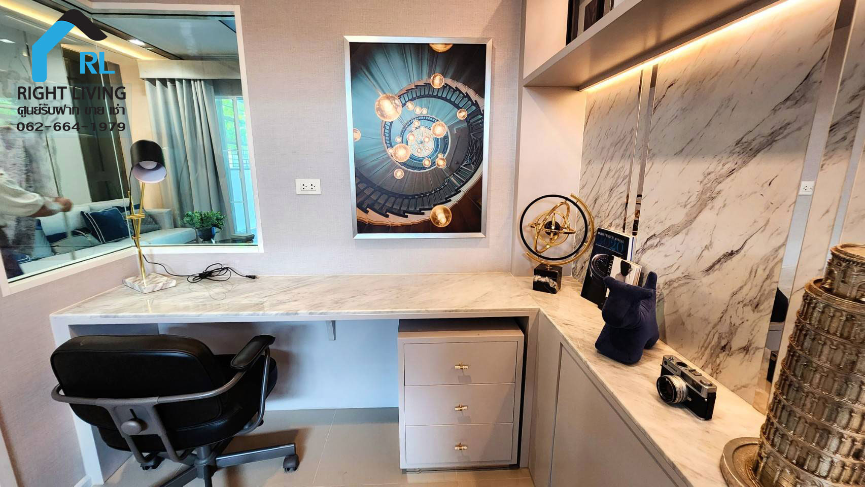 ขายทาวน์โฮม ฟลอรา ติวานนท์ หน้าบ้านไม่ชนใคร ใกล้ Clubhouse แต่งห้องสวยมาก พร้อมอยู่ **LINE ID: Land64 (รูปที่ 2)