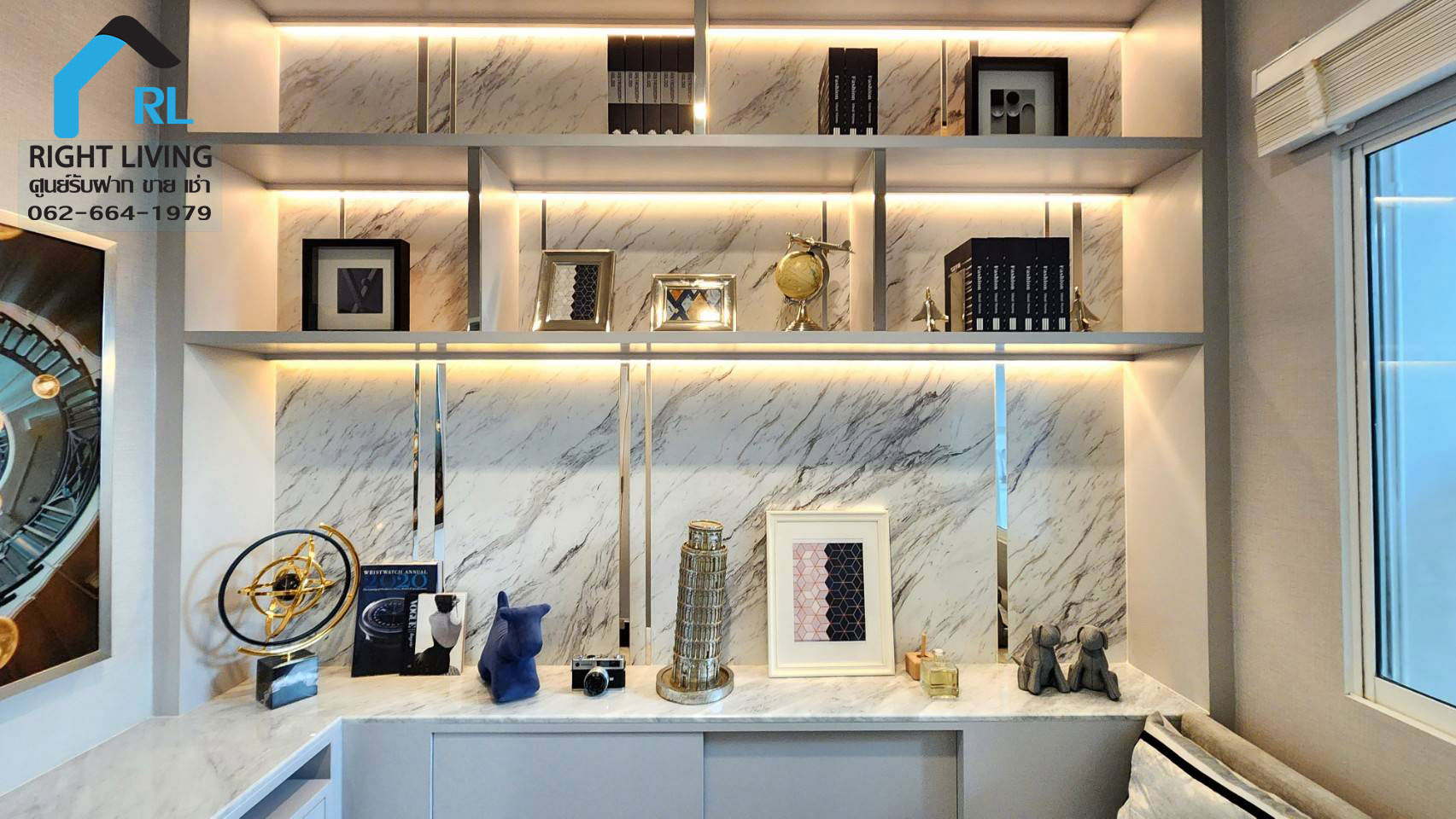ขายทาวน์โฮม ฟลอรา ติวานนท์ หน้าบ้านไม่ชนใคร ใกล้ Clubhouse แต่งห้องสวยมาก พร้อมอยู่ **LINE ID: Land64 (รูปที่ 3)