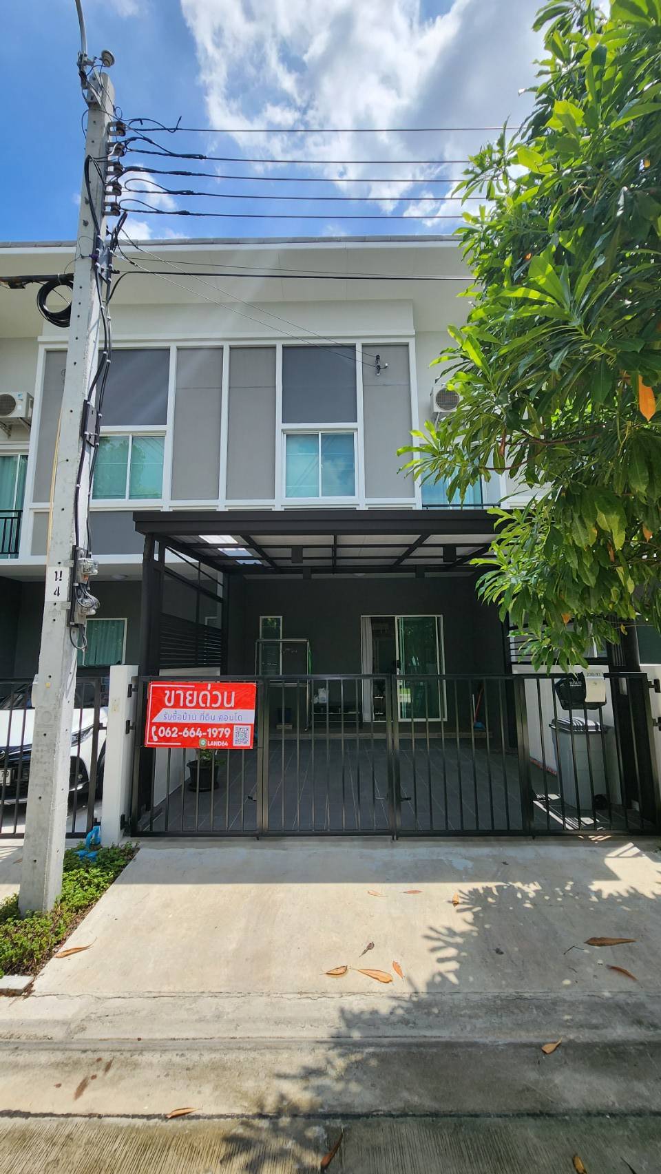 ขายทาวน์โฮม ฟลอรา ติวานนท์ หน้าบ้านไม่ชนใคร ใกล้ Clubhouse แต่งห้องสวยมาก พร้อมอยู่ **LINE ID: Land64 (รูปที่ 9)