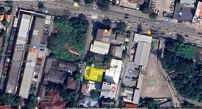 ขายที่ดินสวย พร้อมอาคารโกดัง สนามบินน้ำ นนทบุรี ใกล้ สำนักงานสลากฯ