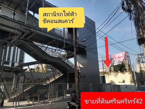 ขายที่ดินติดรถไฟฟ้าศรีนครินทร์ 42 เนื้อที่ 296 ตร.วา ทำเลดีมาก โทร (081)8671447 (รูปที่ 3)