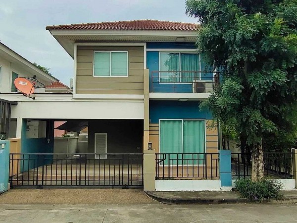 ให้เช่า บ้านแฝด หลังมุม หมู่บ้านเพอร์เฟค พาร์ค บางบัวทอง แบบ 3 ห้องนอน ใกล้ตลาดสมบัติบุรี ใกล้เซ็นทรัลเวสเกต