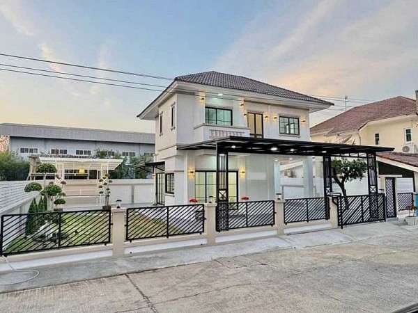บ้านสวยมาก บ้านเดี่ยว ถนนเมน #หมู่บ้านปิยวรารมย์ เฟส 3 บ้านกล้วย - ไทรน้อย รีโนเวทใหม่ พร้อมอยู่