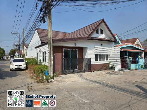 ขายบ้านเดี่ยว รีโนเวทใหม่ หมู่บ้านนันทวัน 5 – หลังมุม ทำเลดี หนองจอก