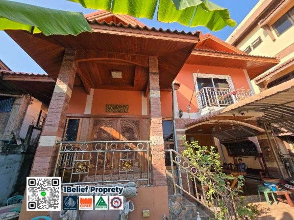 บ้านเดี่ยว 2 ชั้น บนที่ดิน 70 ตร.ว. | ตกแต่งไม้สักแท้ทั้งหลัง | ทำเลเงียบสงบ บรรยากาศดี ใกล้พระราม 2